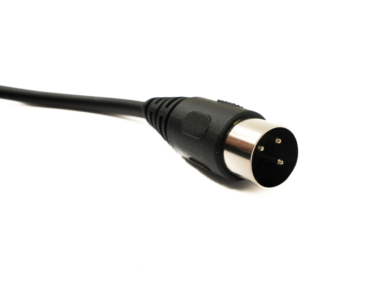 S-Video Kabel 3 m Din 3 Pin Stecker zu Stecker Schwarz | System-S