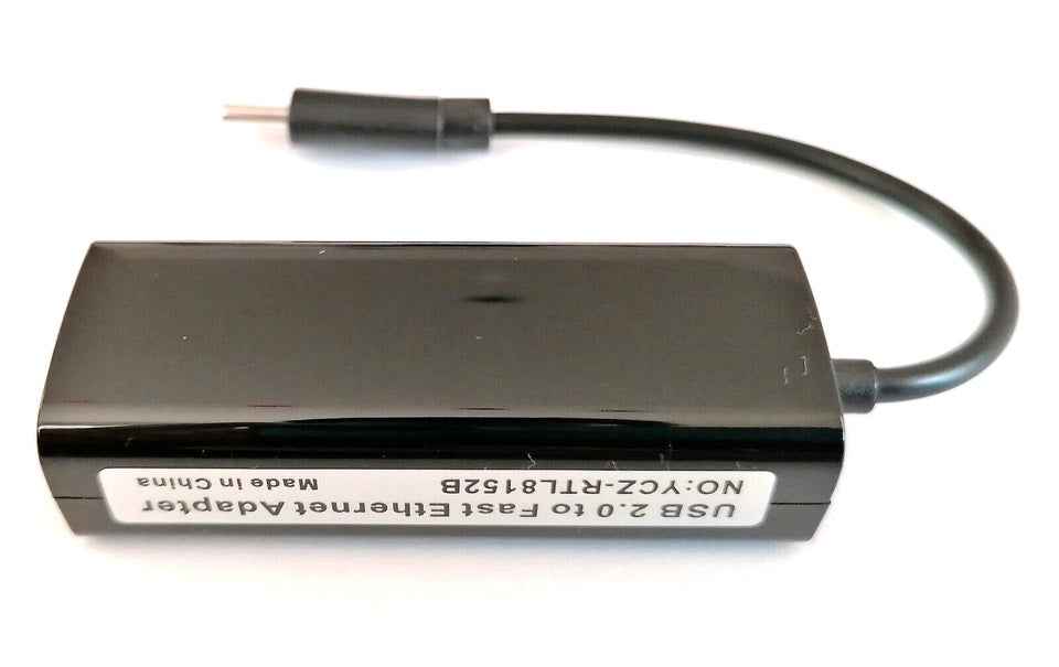USB-C LAN Adapter USB 2.0 Netzwerk Adapter RJ45 Netzwerk 10/100 Mbps USB C Typ C - DREIKS