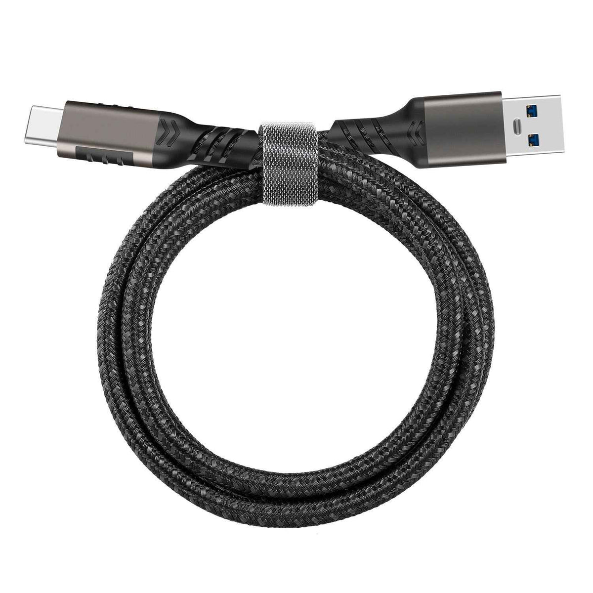 Typ-C Ladekabel USB-C USB-A Kabel 10Gbps 3A Nylon USB 3.2 Quick Charge QC 60W - DREIKS