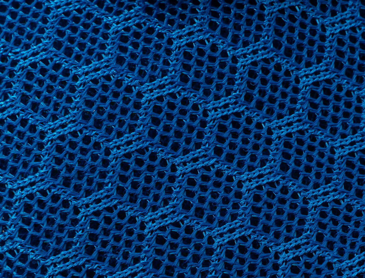 Staub Maske austauschbarer Aktivkohle Filter Nylon für Outdoor Jogging Blau | System-S