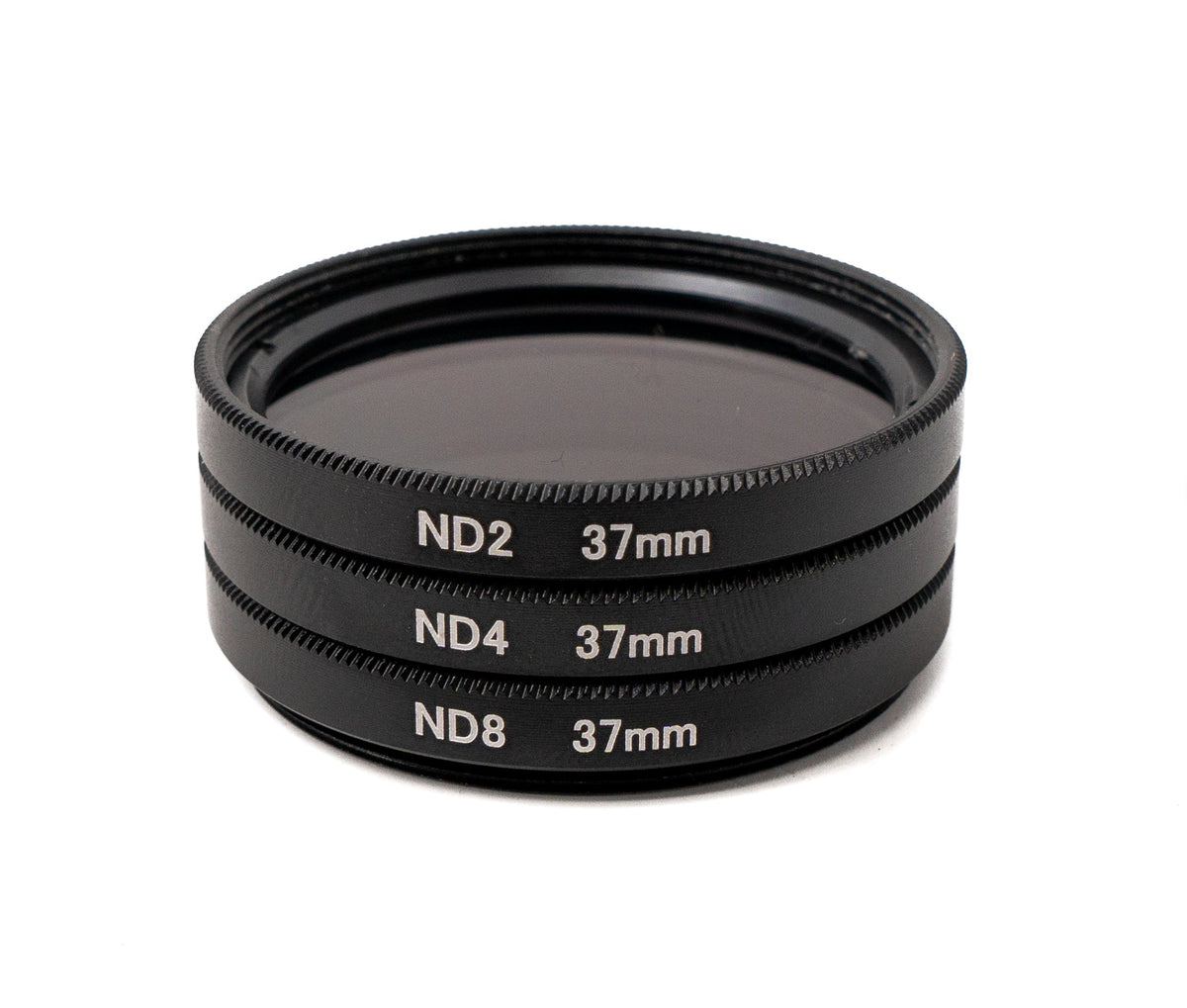 SYSTEM-S ND Lens Set Neutral Density Filter Gray Filter Kit with Clip Bag in Black