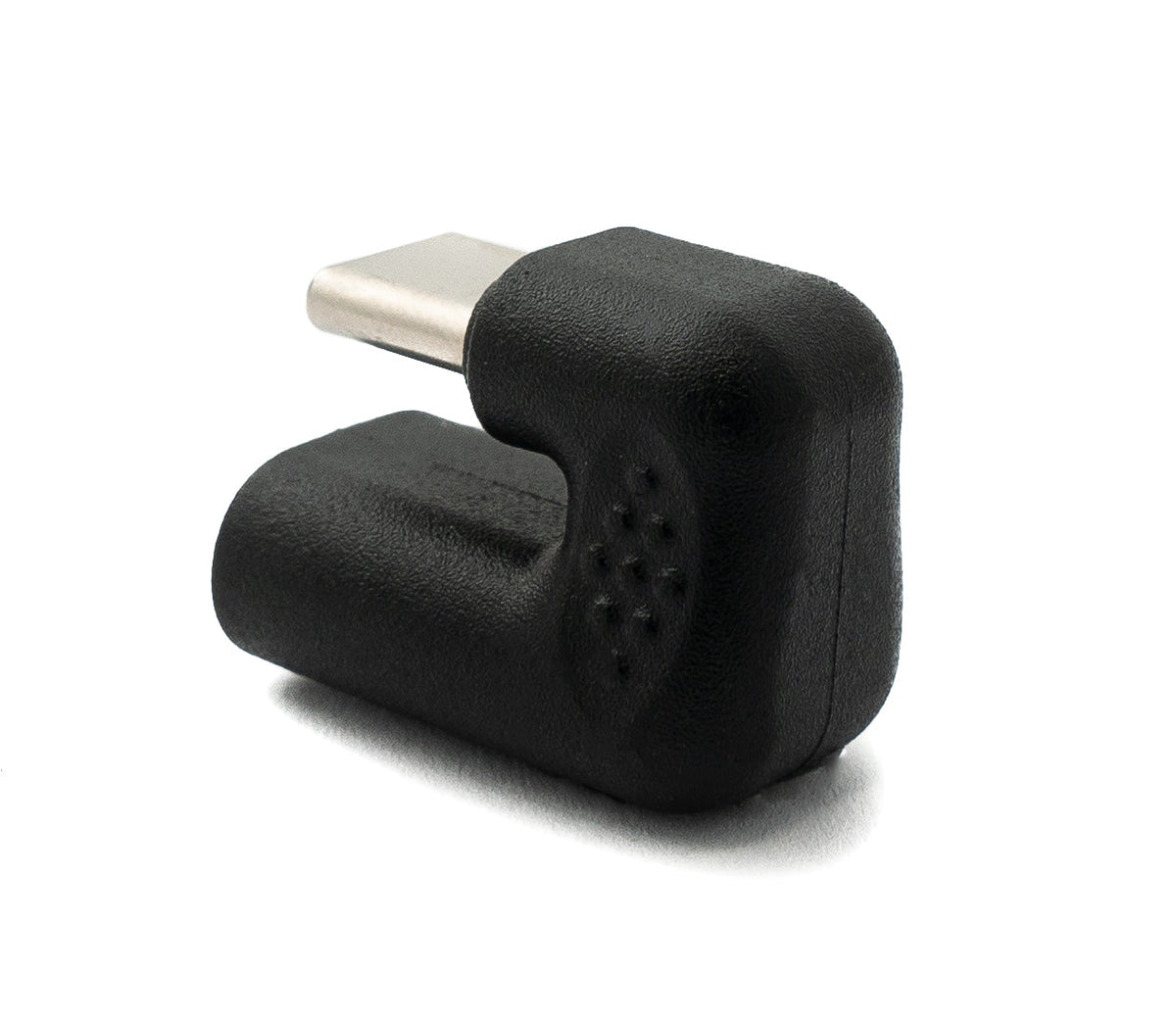 SYSTEM-S USB 3.1 U Turn 180° Adapter Type C Male to 2.0 Micro B Female Cable in Black