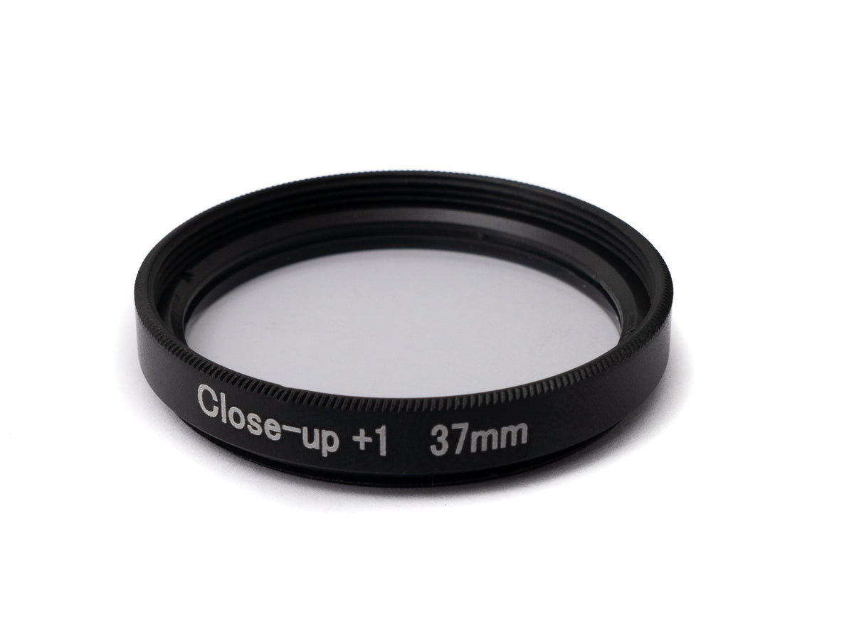 SYSTEM-S Macro Lens +1 Zoom Close Up Filter with Clip in Black