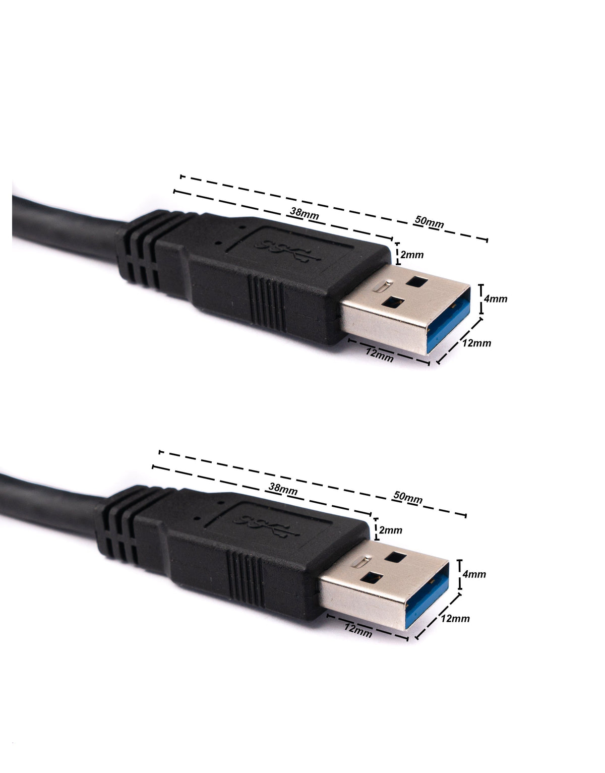 SYSTEM-S CFast Card 2.5 to SATA 22Pin to 2x USB 3.0 2.0 Type A connector for HDD SSD