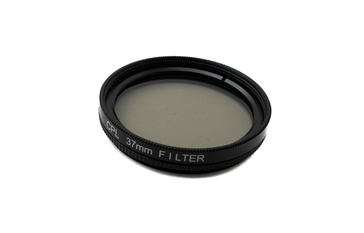 SYSTEM-S CPL Filter 37 mm Circular Polarizer Lens with Thread Case for iPhone 15 Pro Max