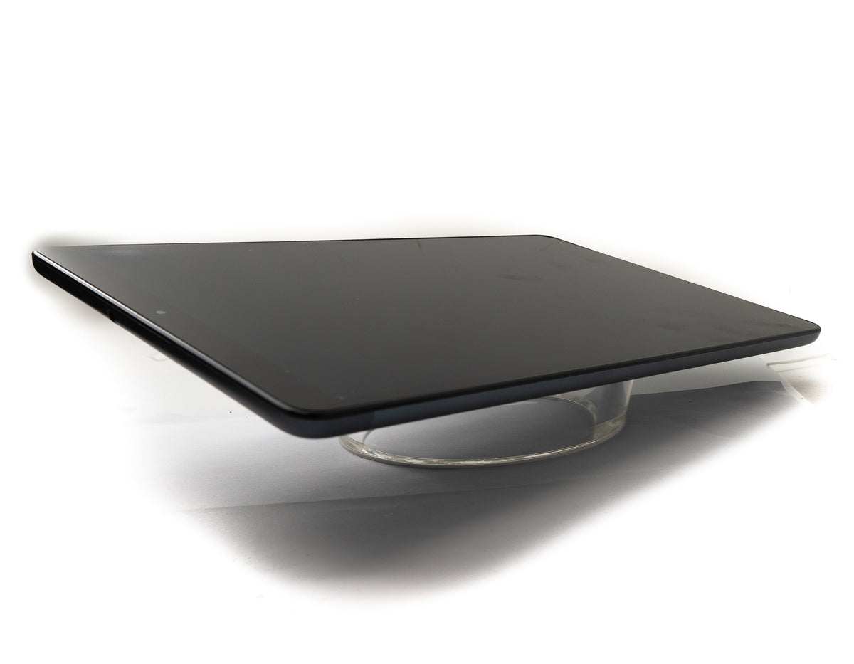 Sockel Stütze Stand Ablage Anti Rutsch Ring Transparent für Smartphone und Tablet Transparent | System-S