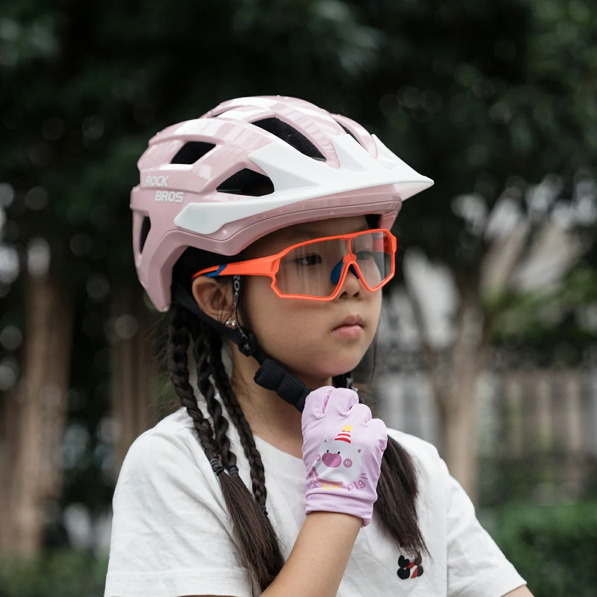 Selbsttönende Fahrradbrille für Kinder mit UV400-Schutz