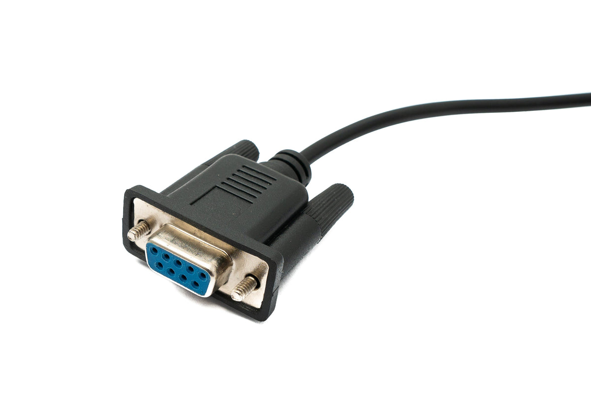 PCsensor USB 2.0 cable 150 cm Type A to RS232 DB9 female CH340 chip in black