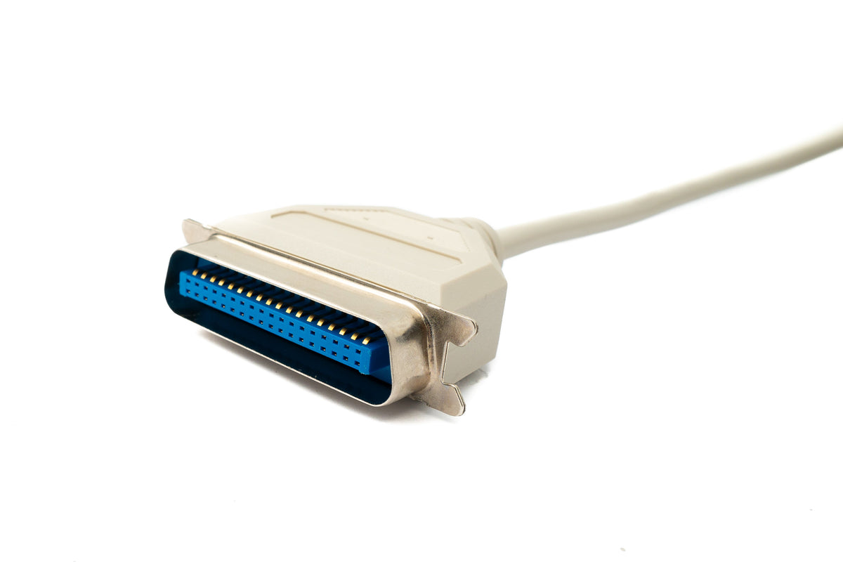 SYSTEM-S D Sub cable 5 m 25 pin male to 36 pin female DB25 CN36 in grey