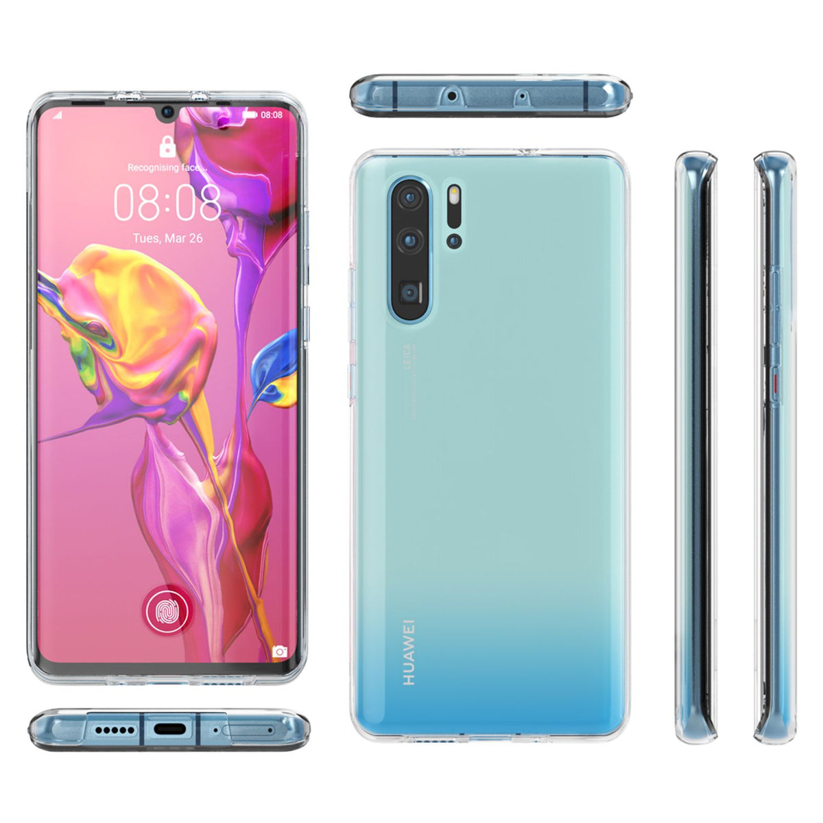 NALIA 360° Hülle für Huawei P30 Pro – Vorne & Hinten Schutz – 360GUARD (Full-Body Case) – Marke aus Berlin