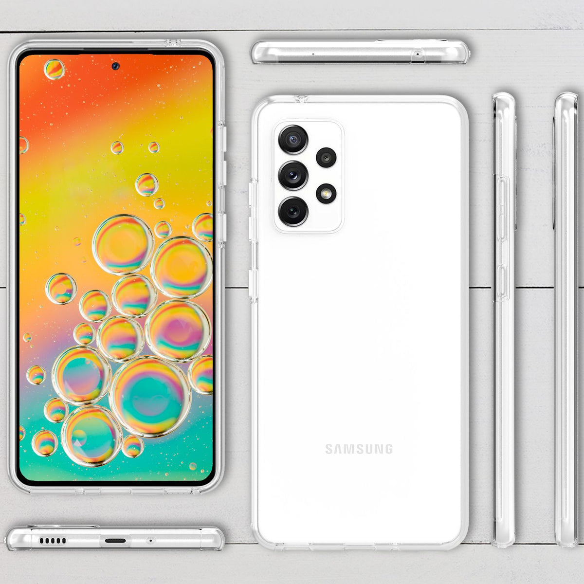 NALIA 360° Hülle für Samsung Galaxy A33 5G – Vorne & Hinten Schutz – 360GUARD (Full-Body Case) – Marke aus Berlin