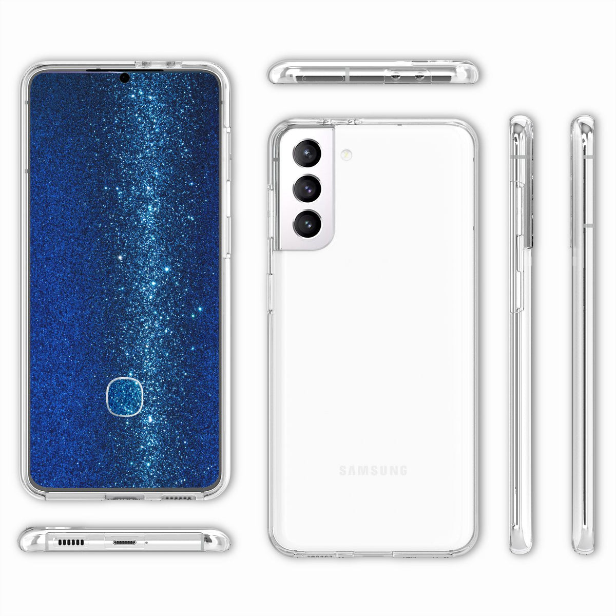 NALIA 360° Hülle für Samsung Galaxy S22 – Vorne & Hinten Schutz – 360GUARD (Full-Body Case) – Marke aus Berlin