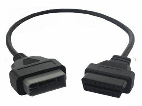 System-S OBD to OBD2 14 Pin to 16 Pin Diagnostic Cable Adapter Cable Connector for Nissan