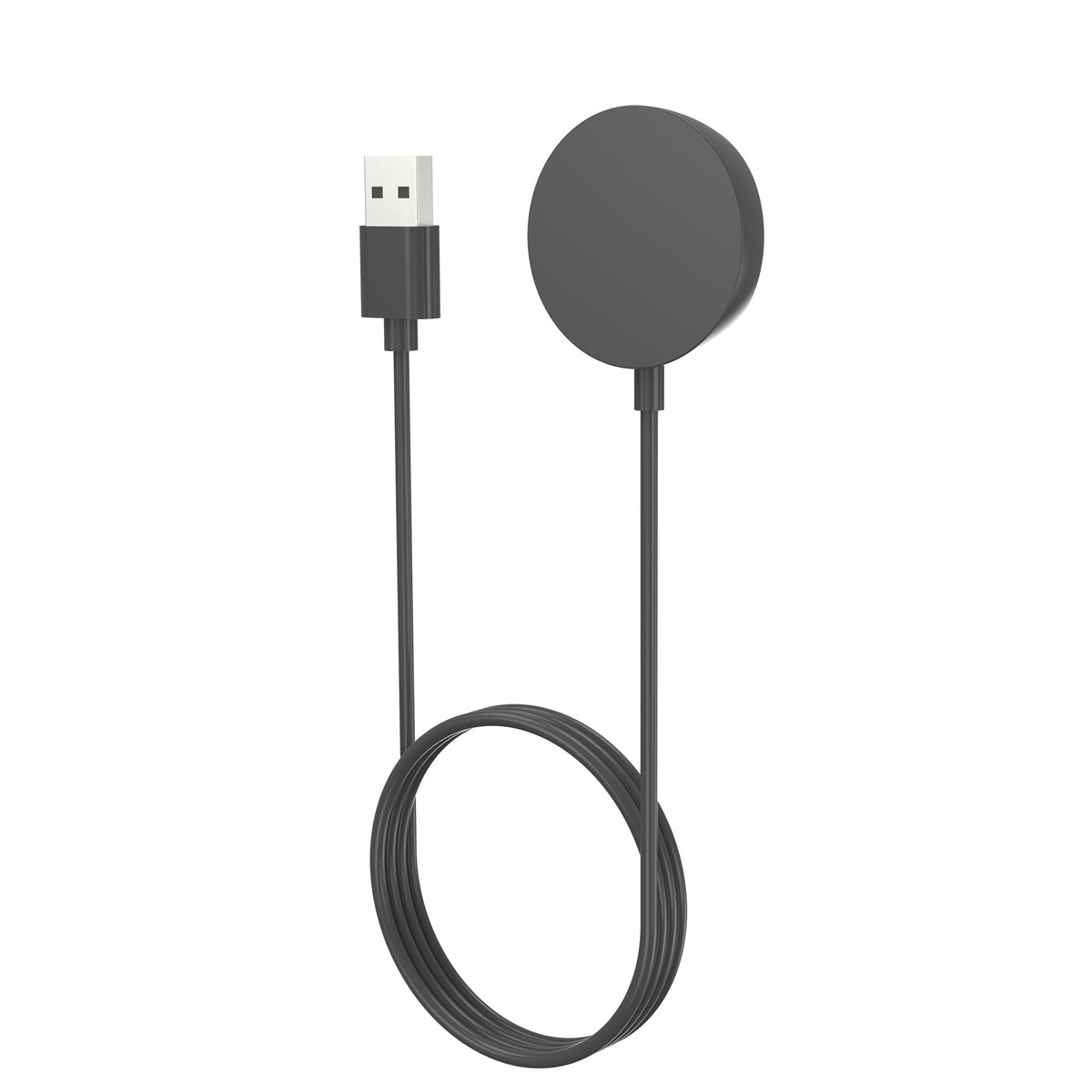 SYSTEM-S USB 2.0 Cable 100 cm Charging Station for Xiaomi Huami Amazfit Nexo Smartwach Black
