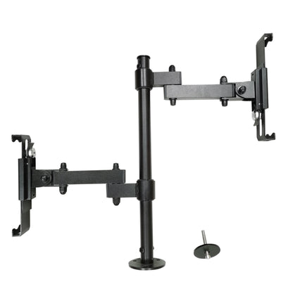 SYSTEM-S table stand dual 360° holder lockable for tablets from 8.0" to 11.0" 
