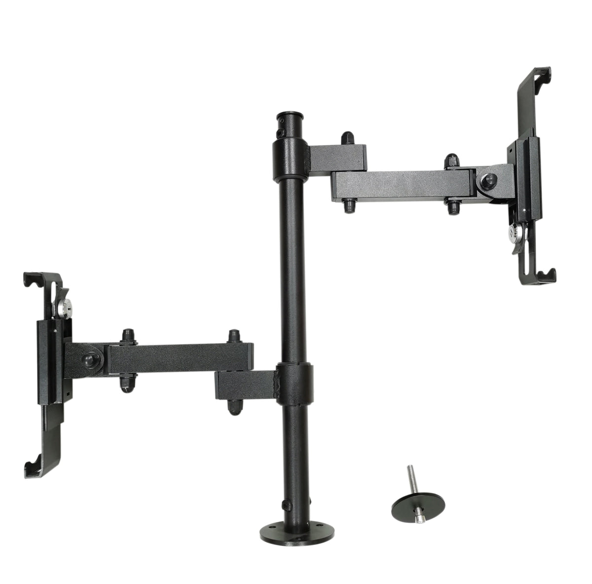 SYSTEM-S table stand dual 360° holder lockable for tablets from 8.0" to 11.0" 