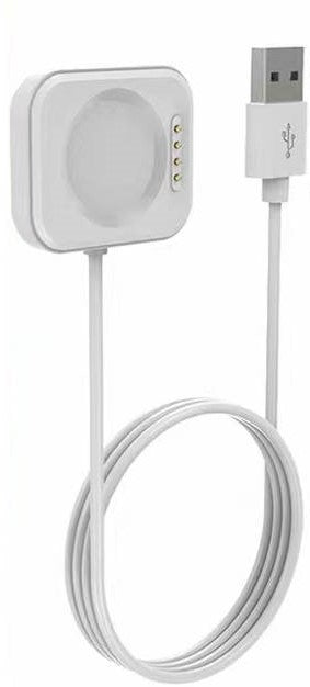 USB 2.0 Kabel 100 cm Ladekabel für Oppo Band 3 Pro 3 2 Smartwatch in Weiß | System-S
