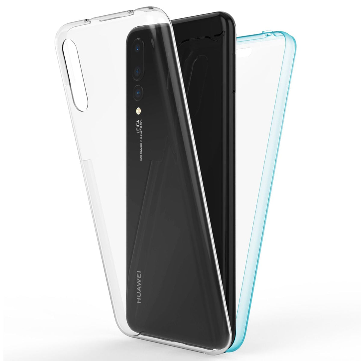 NALIA 360° Hülle für Huawei P20 Pro – Vorne & Hinten Schutz – 360GUARD (Full-Body Case) – Marke aus Berlin