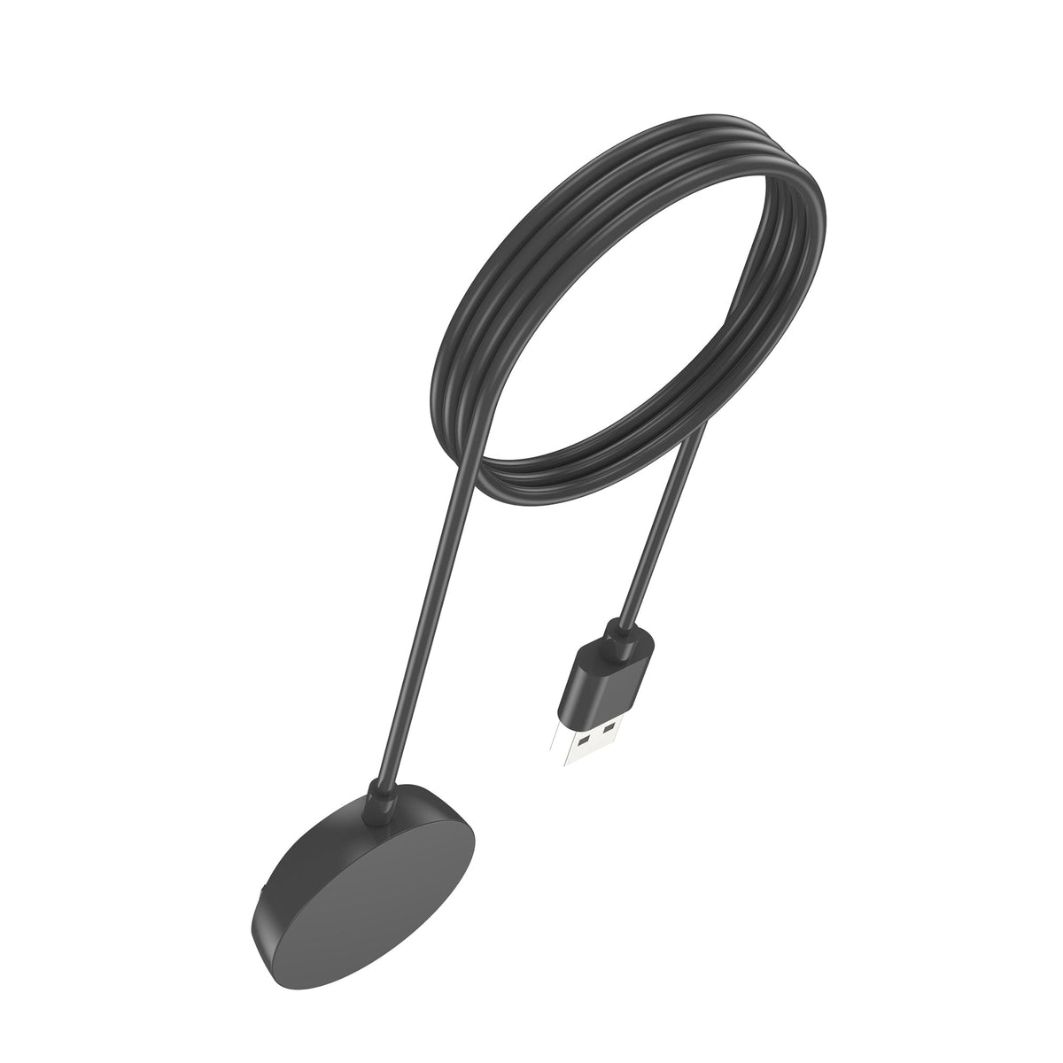 SYSTEM-S USB 2.0 Cable 100 cm Charging Station for Xiaomi Huami Amazfit Nexo Smartwach Black