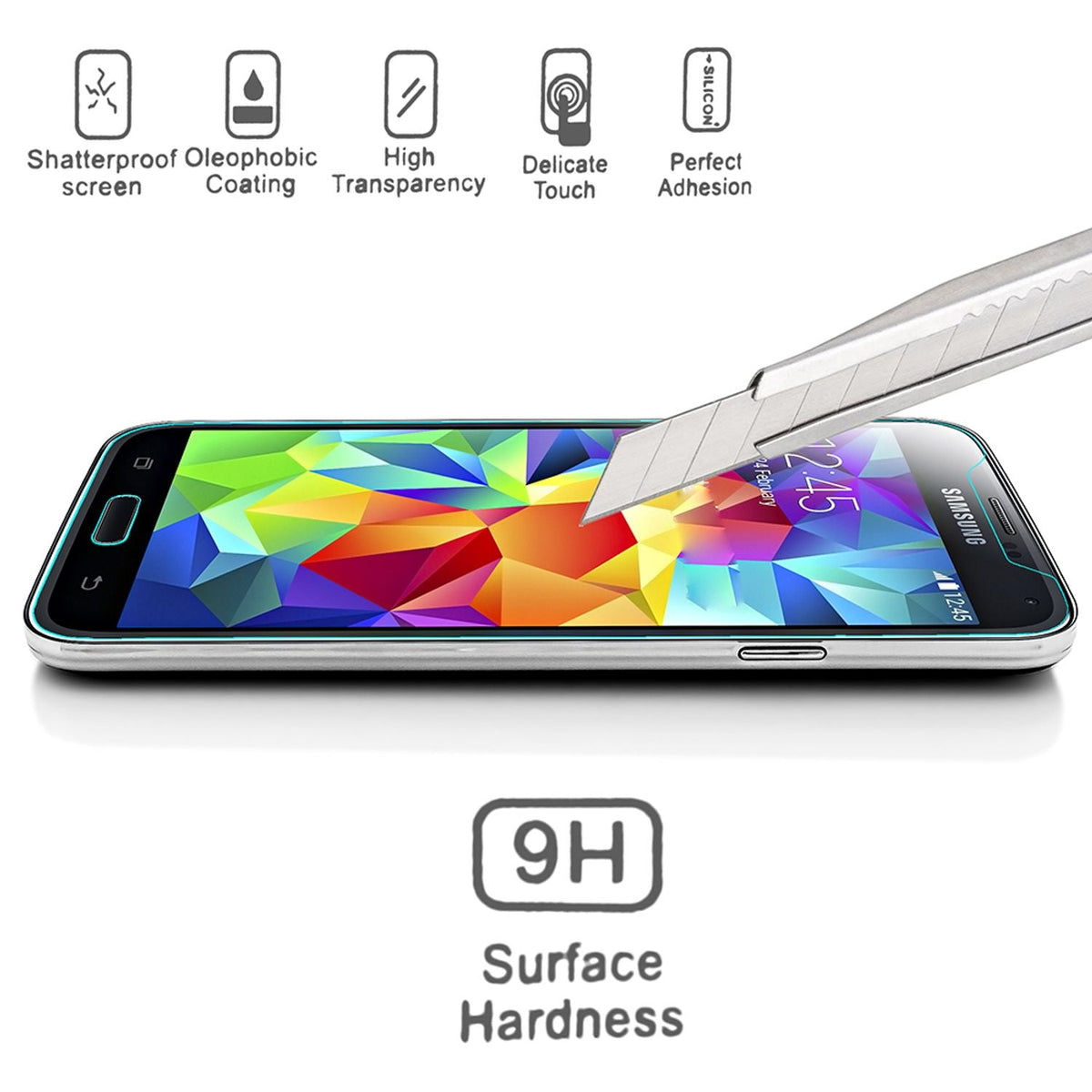 NALIA Schutzglas kompatibel mit LG V40 ThinQ, 9H Full-Cover Display Schutz Glas-Folie, Dünne Handy Schutzfolie Bildschirm-Abdeckung, Schutz-Film Clear HD Screen Protector - Transparent (schwarz)