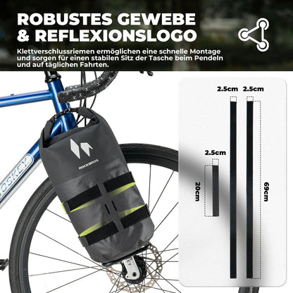 100% Wasserdichtes Gepäckträgertasche Gepäckträger für Vordergabel  7L AS-156 RideMate