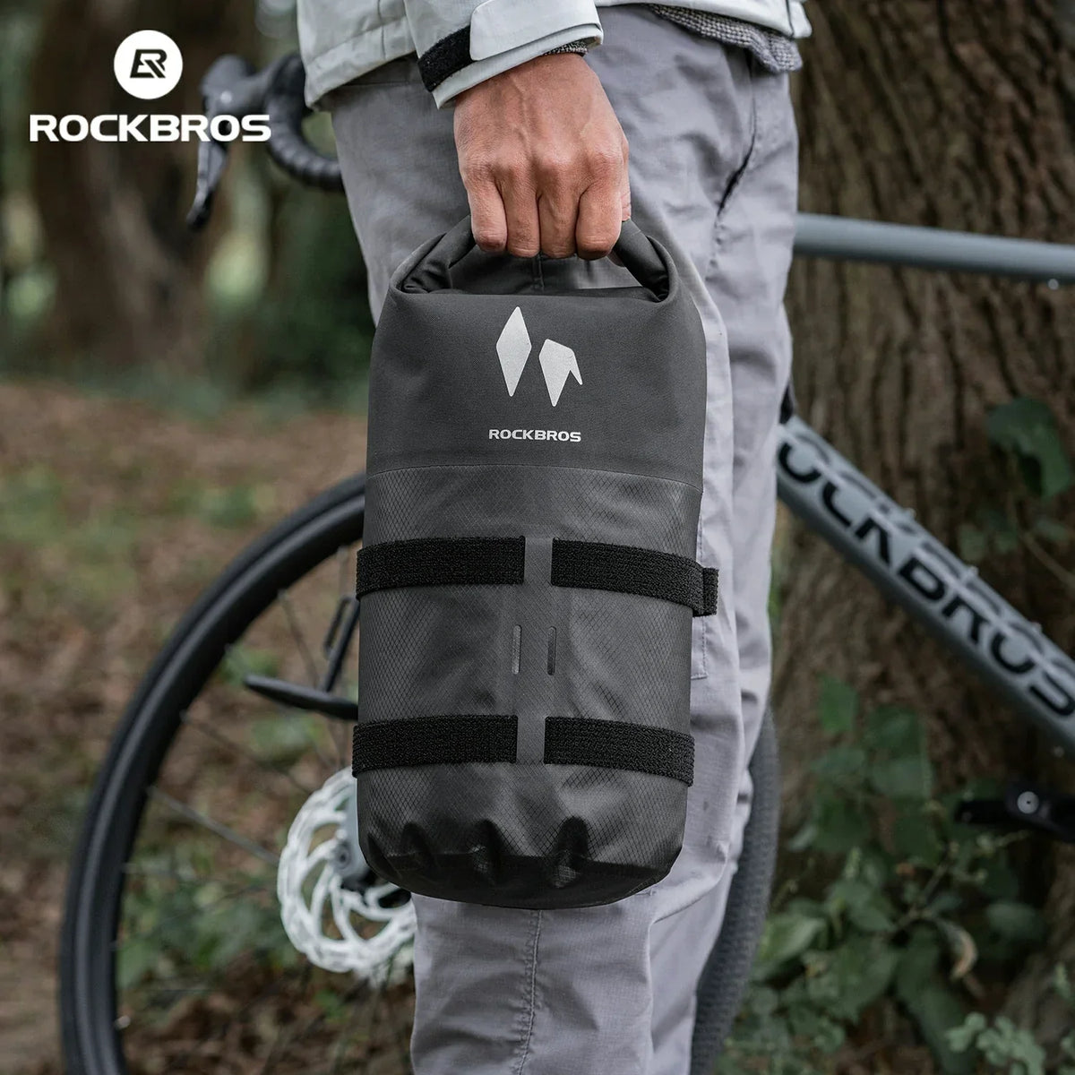 100% Wasserdichtes Gepäckträgertasche Gepäckträger für Vordergabel  7L AS-156 RideMate