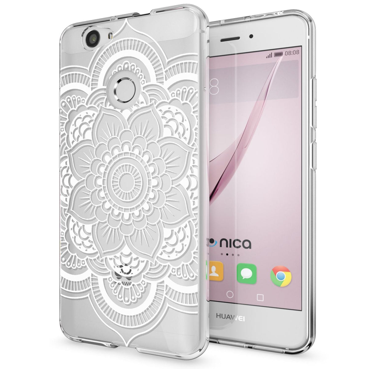 NALIA Handyhülle kompatibel mit Huawei Nova, Slim Silikon Motiv Case Cover Hülle Crystal Schutzhülle Dünn Durchsichtig, Etui Handy-Tasche Back-Cover Smart-Phone Bumper