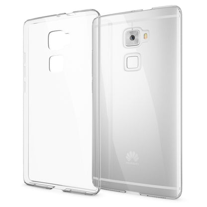 NALIA Handyhülle kompatibel mit Huawei Mate S, Soft Slim TPU Silikon Case Cover Hülle Crystal Clear Schutzhülle Dünn Durchsichtig, Etui Handy-Tasche Back-Cover Smart-Phone Schutz Bumper - Transparent