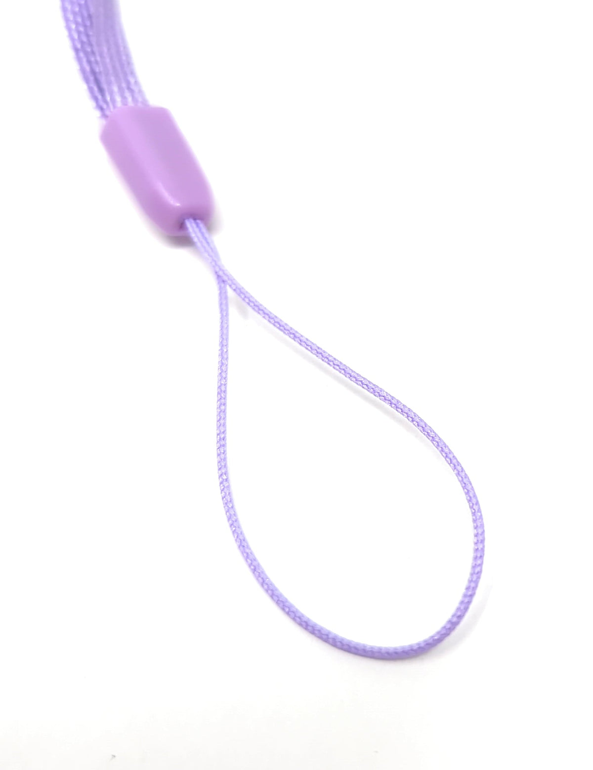 5x Halsband Umhängeband Trageband mit Schlaufe in Lila für Smartphone MP3-Player | System-S