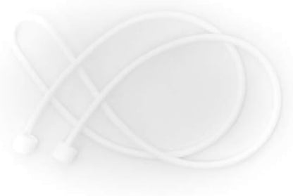 System-S 10x Silicone Holder for AirPods Headphones in White