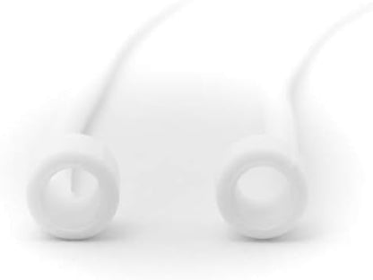 System-S 5x Silikon Halteband Holder für AirPods Kopfhörer in Weiß - DREIKS