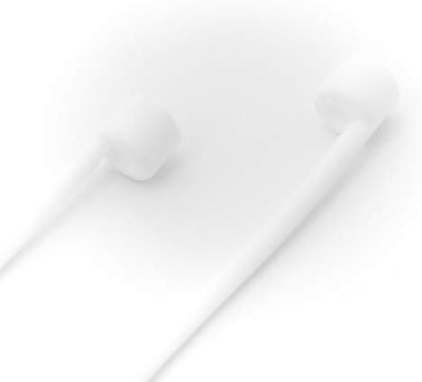 System-S 1x Silicone Holder for AirPods Headphones in White
