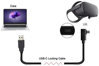System-S USB 3.0 A (Male) zu USB Typ C 3.1 (Male) Kabel 90 Grad Gewinkelt 120cm Datenkabel Ladekabel - DREIKS
