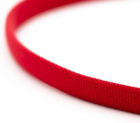 System-S USB A Stecker zu Micro USB Stecker Kabel Flachkabel 32 cm in Rot - DREIKS