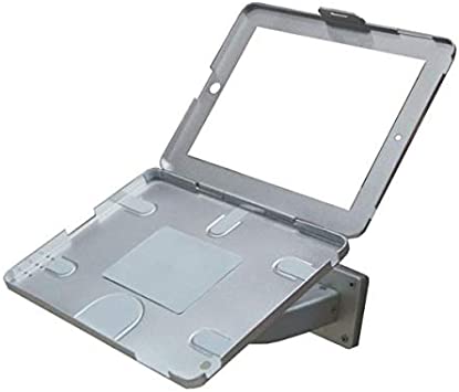 SYSTEM-S Wall Mount with Curved Arm Lockable for iPad Pro 10.5" (2017) iPad Air 3 (2019) A2152 A2123 A2153 A2154 A1701 A1709