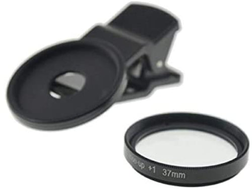 System-S Close-Up Lens 1X Magnification 37mm Lens for Smartphone Tablet 