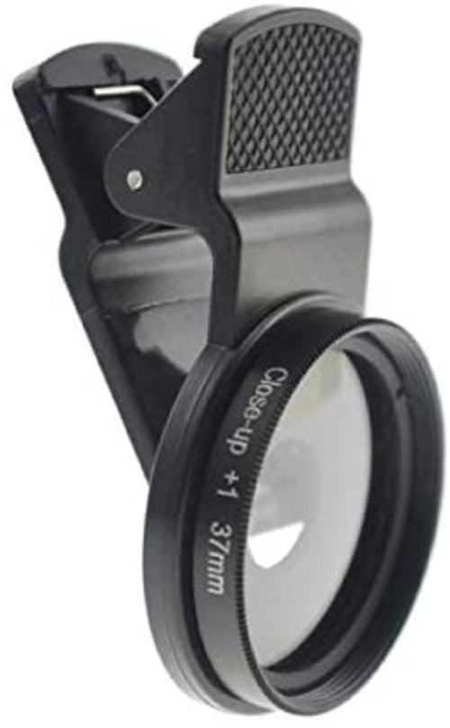 System-S Close-Up Lens 1X Magnification 37mm Lens for Smartphone Tablet 