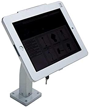 SYSTEM-S Wall Mount with Curved Arm Lockable for iPad Pro 10.5" (2017) iPad Air 3 (2019) A2152 A2123 A2153 A2154 A1701 A1709
