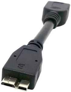 System-S Micro USB 3.0 OTG Host Adapter Kabel On-the-go 12 cm - DREIKS