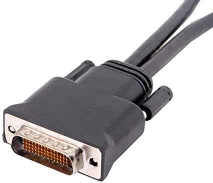 System-S LFH DMS-59pin Stecker auf 15Pin VGA RGB Buchse Kabel für PC Grafikkarte - DREIKS