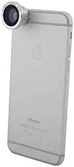 System-S Universal 0,4x Fischauge Fisheye Linse Objektiv magnetischer Halt für Smartphone Tablet PC - DREIKS