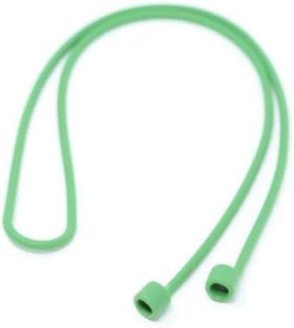 System-S 1x Silikon Halteband Holder für AirPods Kopfhörer in Grün - DREIKS