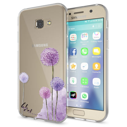 NALIA Handyhülle kompatibel mit Samsung Galaxy A5 2017, Slim Silikon Motiv Case Cover Schutz-Hülle Dünn Durchsichtig Etui Handy-Tasche Backcover Transparent Bumper