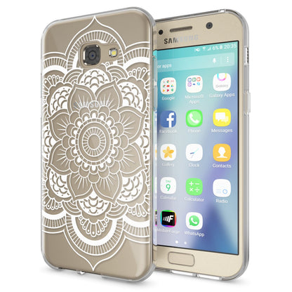 NALIA Handyhülle kompatibel mit Samsung Galaxy A5 2017, Slim Silikon Motiv Case Cover Schutz-Hülle Dünn Durchsichtig Etui Handy-Tasche Backcover Transparent Bumper