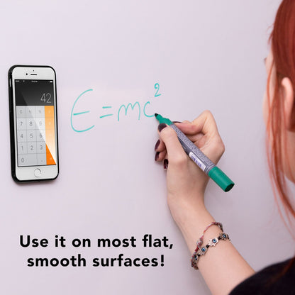 NALIA Handyhülle kompatibel mit iPhone 6 6S, Anti-Gravity Case, Dünne Zero-Gravity selbstklebende Silikon Selfie Schutz-Hülle, Ultra Slim Back-Cover Bumper Smart-Phone Etui