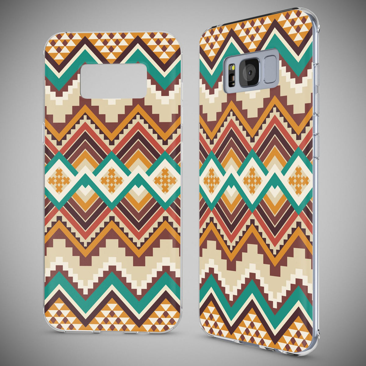 NALIA Handyhülle kompatibel mit Samsung Galaxy S8, Motiv Design Slim Silikon Case Cover, Crystal Schutzhülle Handy-Tasche Dünn, Muster Backcover Bumper Smart-Phone Hülle