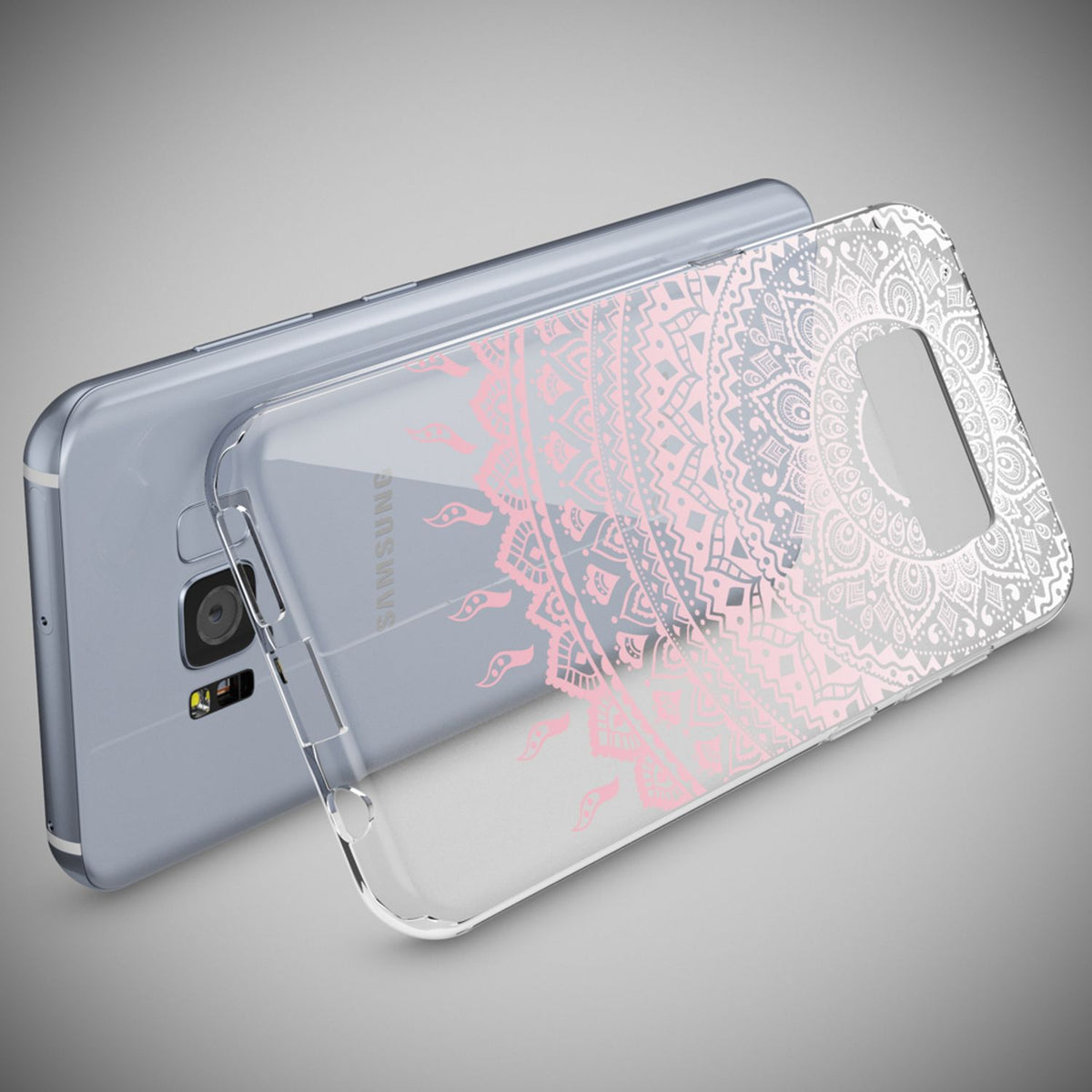 NALIA Handyhülle kompatibel mit Samsung Galaxy S8, Motiv Design Slim Silikon Case Cover, Crystal Schutzhülle Handy-Tasche Dünn, Muster Backcover Bumper Smart-Phone Hülle