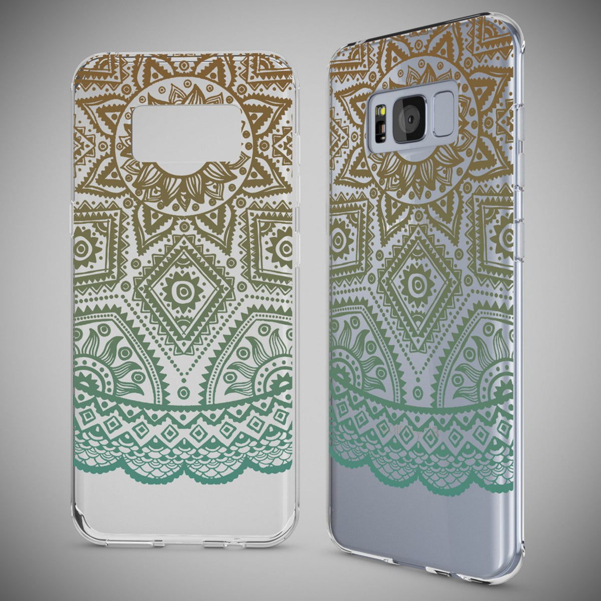 NALIA Handyhülle kompatibel mit Samsung Galaxy S8, Motiv Design Slim Silikon Case Cover, Crystal Schutzhülle Handy-Tasche Dünn, Muster Backcover Bumper Smart-Phone Hülle