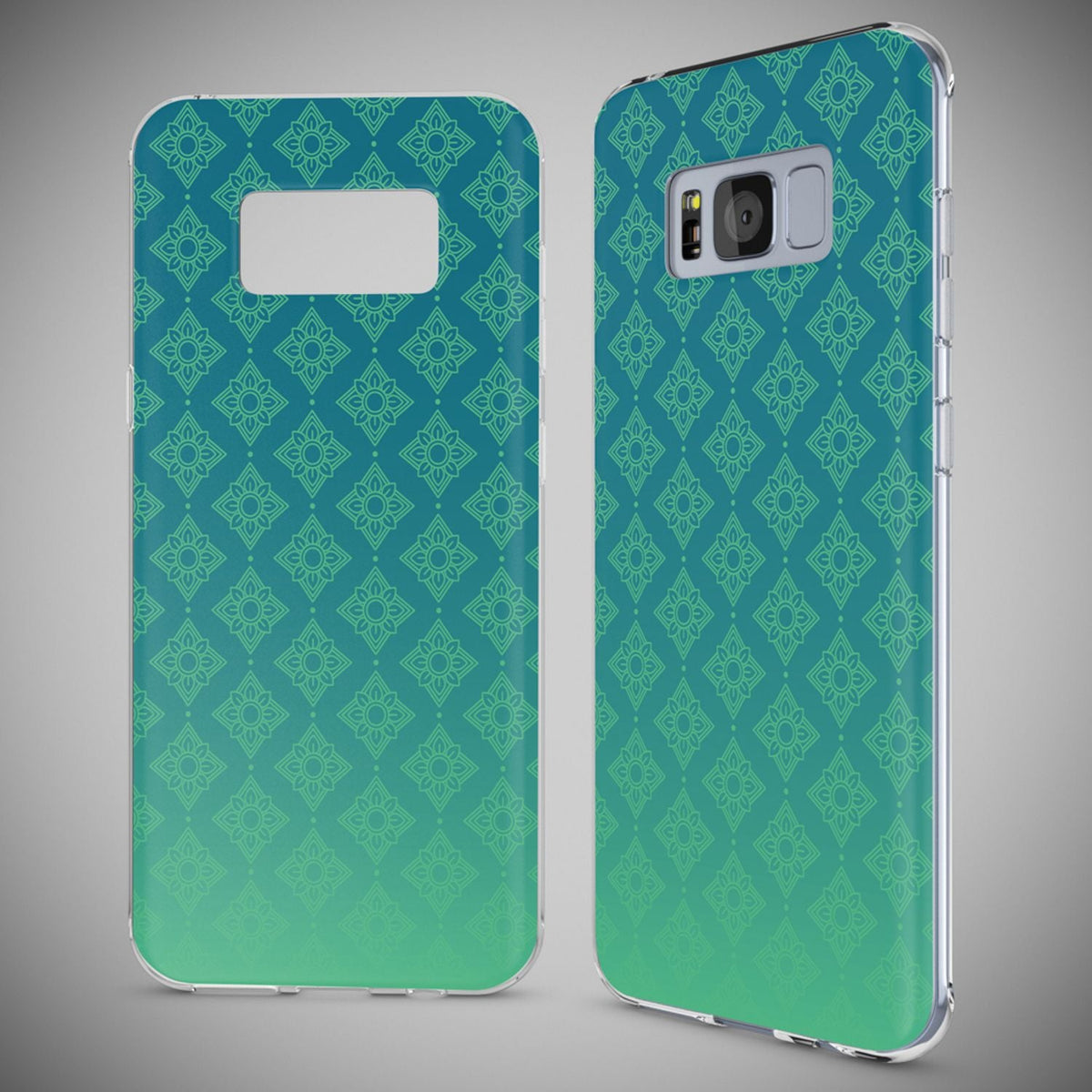 NALIA Handyhülle kompatibel mit Samsung Galaxy S8 Plus, Motiv Design Slim Silikon Case Cover, Crystal Schutzhülle Handy-Tasche Dünn, Muster Backcover Smart-Phone Hülle