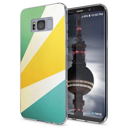 NALIA Handyhülle kompatibel mit Samsung Galaxy S8 Plus, Motiv Design Slim Silikon Case Cover, Crystal Schutzhülle Handy-Tasche Dünn, Muster Backcover Smart-Phone Hülle